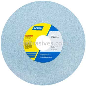 Norton 7 x 1/4 x 1-1/4 5SG60-JVS Type 01 Straight Wheels
