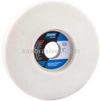 Norton 7 x 1 x 1-1/4 38A46-HVBE Recess 3 x 1/2 Type 05 Recessed One Side Wheels