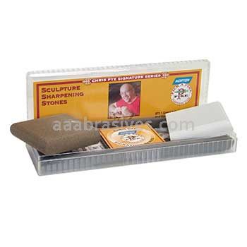 Norton 3" x 3" x 18mm/Sculpture Slip Stones Kit