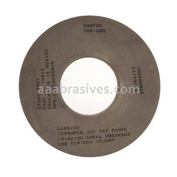 Norton 12 x 2 x 5/57A80-RR51/Rubber Feed Wheel/Type 01 Straight Wheels