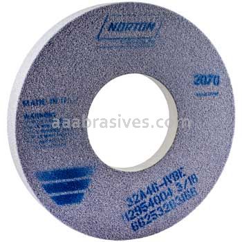Norton 12 x 1-1/2 x 5 32A46-IVBE Recess 7-1/2 x 1/2 Type 05 Recessed One Side Wheels