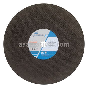 Norton Abrasives 66253345779 14 x 1/8 x 1 Norton FoundryX A30-T-B75N R Sides Reinforced Type 01 Straight Cutting Wheels