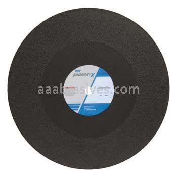 Norton Abrasives 66253347684 20 x 3/16 x 1 Norton FoundryX NV24-T-B75B R Sides Internal Reinforced B Type 01 Straight Cutting Wheels