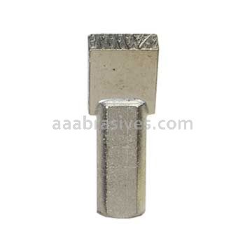 8" to 10" 7/16 X 2 In. Diamond Dressing Tool Resettable Single Point #SG3M7