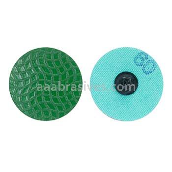 2" TR 400 Grit Yellow Flexible Diamond Quick-Change Discs