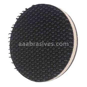 Norton 3"x1/4" Steel Shank Hook & Loop back-up pad