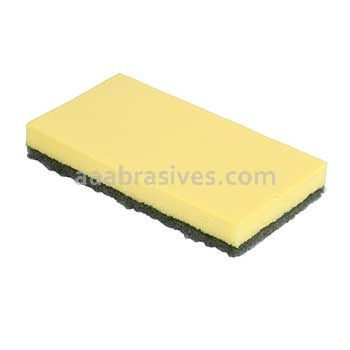 Norton 3-1/4 x 6-1/4 x 3/4 A/O Very Fine 893 Scour-N-Sponge Pad