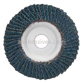 Merit Abrasives 66261095718 6 x 7/8 80 Grit Merit Zirc Type 29 Flap Discs