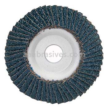 Merit Abrasives 66261095719 6 x 7/8 120 Grit Merit Zirc Type 29 Flap Discs