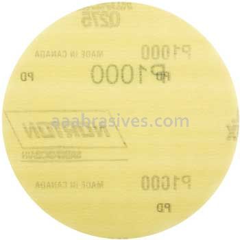Norton 5 P1000 Norton No-Fil Adalox Film H&L Q275 Paper Hook and Loop Discs