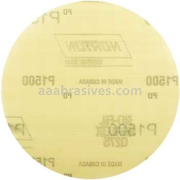 Norton 6 P1500 Norton No-Fil Adalox Film H&L Q275 Paper Hook and Loop Discs