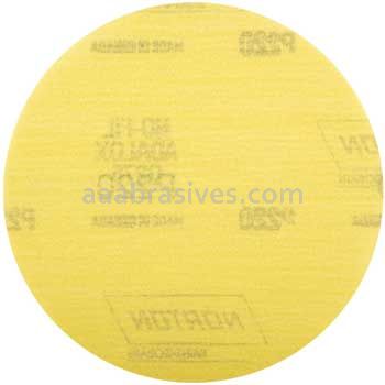 Norton 6 P220 Norton No-Fil Adalox Film H&L Q275 Paper Hook and Loop Discs