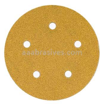 Norton 5 P80-C Norton No-Fil Adalox NorGrip Vac D-3328 A290 Paper Hook and Loop Discs