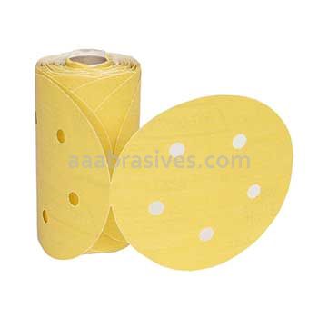 Norton 5 P220-C Norton No-Fil Adalox PSA Vac D-3329 A290 Paper PSA Disc Rolls
