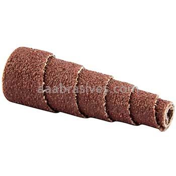 Norton 1/2 x 1-1/2 x 1/8 80 Norton Metal R265 M-9 Spiral Rolls, Full-Tapered (Spirapoints)