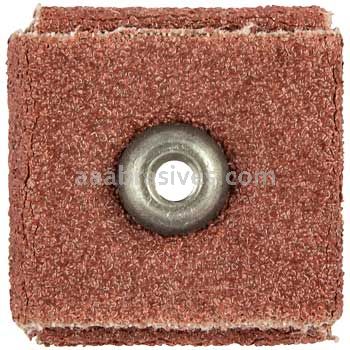 Norton 66261132258 1 x 1 x 1/4 60 Grit Metal R265 A/O Square Pads