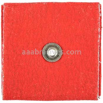 Norton 66261132281 2 x 2 x 1/2 120 Grit R326 A/O Blend Square Pads