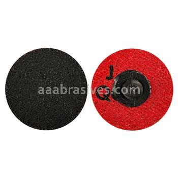 Norton 1-1/2 24 Norton RedHeat 1-ply QC TR R983 Norton & Merit Quick Change Discs