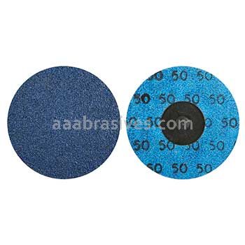 Norton 66261138675 3" 24 Grit TR BlueFire R860 Quick-Change Discs