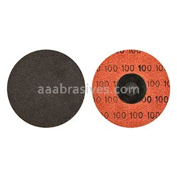 Norton Abrasives 66623319026 3" 24 Grit Norton Neon Quick Change Discs Type 3 TR