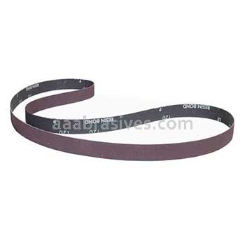 Merit 2 x 90 P120 Merit Aluminum Oxide SX395 Narrow Belts