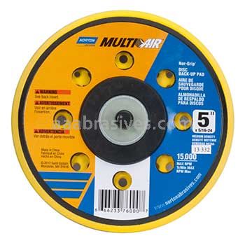 Norton Abrasives 66623376000 5 x 11/16 Multi-Air H&L Urethane pad w/ fixed shank Accessories
