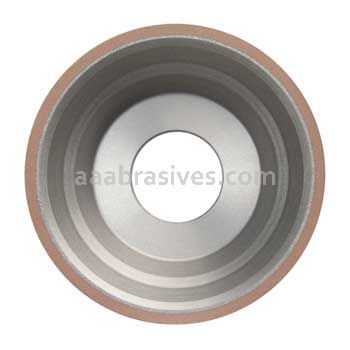 Norton Abrasives 69014118037 5 x 1-3/4 x 2 10D240-PB125-U Univel Type 11V9 Diamond Norton G-Force Flaring Cup Wheel