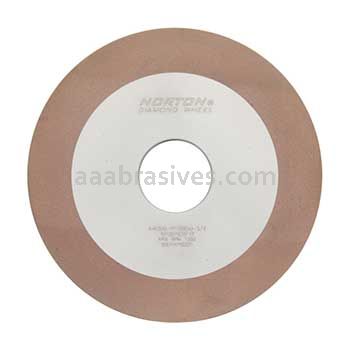 Norton Abrasives 69014118207 5 x 1/2 x 1-1/4 A4D320-R115B610 Type 1V1 Gashing End Fluting Wheel Diamond Norton CNC