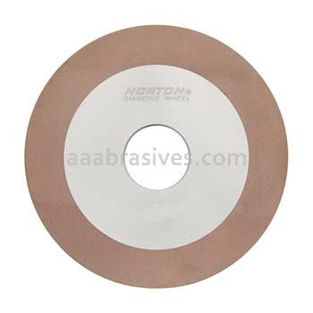 Norton Abrasives 69014118208 5 x 1/2 x 1-1/4 A4D320-R115B610  Type 1B1 Gashing Wheel Diamond Norton CNC