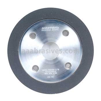 6 x 3/4 x 1-1/4 SD220-P50V99-1/8 ME27853 Type 6A2C Plain Cup Wheel w/ Counter Sunk Bolt Holes Abrasive in Rim