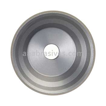 5 x 1-3/4 SD180-R100B99-1/16 11V9 Diamond Flaring Cup Wheel