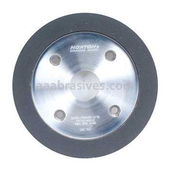 6 x 3/4 x 1-1/4 SD150-P50V99-1/16 ME27853 Type 6A2C Plain Cup Wheel with Counter Sunk Bolt Holes Abrasive in Rim