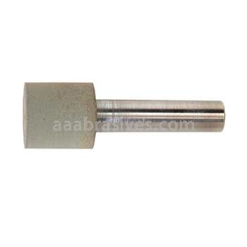 1/2 x 1/2 Type DW Mounted Point Solid Abrasive SD220-R100B99-SOLID 1/4 x 1-1/2 Spindle