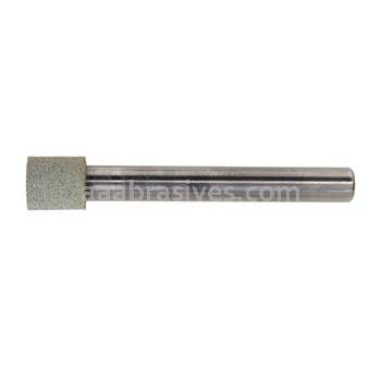 3/8 x 3/8 Type DW Mounted Points Solid Abrasive CB100-WB99-SOLID .250 x 2-1/4 Carbide Spindle 