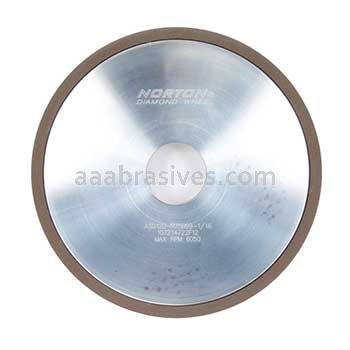 6 x 3/8 x 1-1/4 ASD120-R75B99-1/16 ME88369 Type 4A2P Dish Wheels Abrasive in Rim