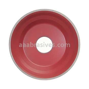 3-3/4 x 1-1/2 x 1-1/4 AZTEC.007-150-1/16 ME92192 Type 11V9 Flaring Cup CBN Wheel Abrasive in Periphery