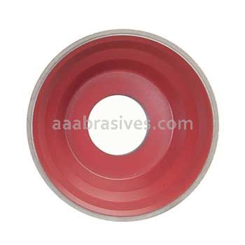 3-3/4 x 1-1/2 x 1-1/4 Type 11V9 Flaring Cup cBN Wheels Abrasive in Periphery AZTEC.007-150-1/8 ME92192