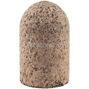 Norton 69078640228 1-1/2 x 2-1/2 x 5/8-11 Gemini 57A24-R Type 18R Plugs - Round Tip