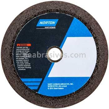 Norton 69078640485 6 x 4-3/4 x 2 x 5/8-11 Rim 1-1/2 Back 3/4 57AC16-Q RB Type 11 Flaring Cup Wheels