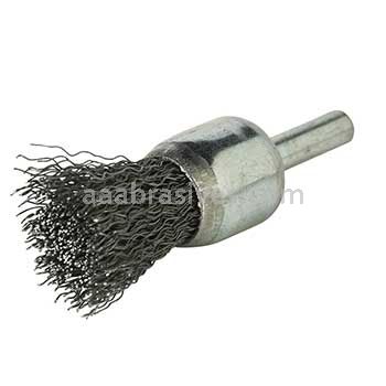 Norton 3/4 X .014 X 1/4 SHANK /Carbon Steel/*Bulk Packed/End Brushes - For Steel