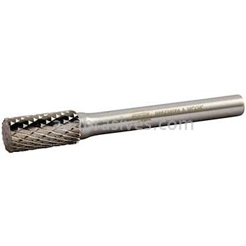 Norton 69957308004 SA3 Cylindrical 3/8 x 3/4 x 2-1/2 Double Cut Burrs