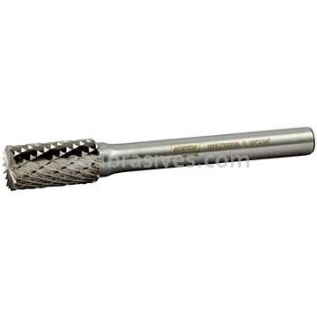 Norton 69957308006 SB3 Cylindrical End Cut 3/8 x 3/4 x 2-1/2 Double Cut Burrs