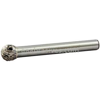 Norton 69957308016 SD3 Ball Shape 3/8 x 5/16 x 2-1/8 Double Cut Burrs