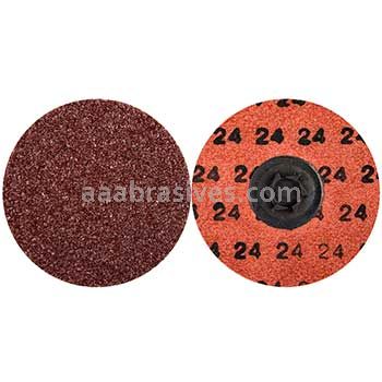 Merit Abrasives 69957399785 3" 24 Merit Alo QC-T1 Quick Change Discs