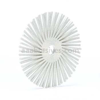 3M&trade; 7000000749 3 x 3/8 120 120 Grit Scotch-Brite&trade; Radial Bristle Disc