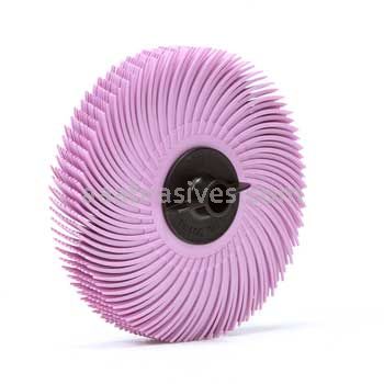 3M™ 7000000772 3 x 3/8 Scotch-Brite™ Radial Bristle Disc
