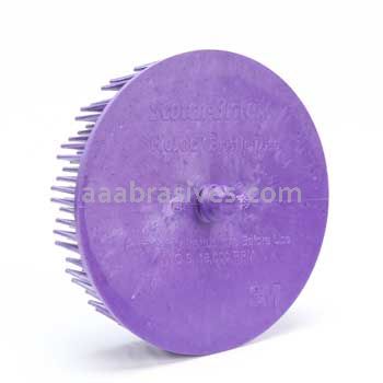 3M™ 7000000777 3” 36 Grit 07537 RD-ZB Scotch-Brite™ Roloc™ Body Man's Bristle Disc