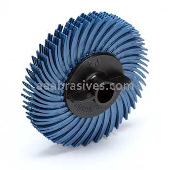 3M™ 7000028529 2 x 3/8 400 400 Grit Scotch-Brite™ Radial Bristle Disc