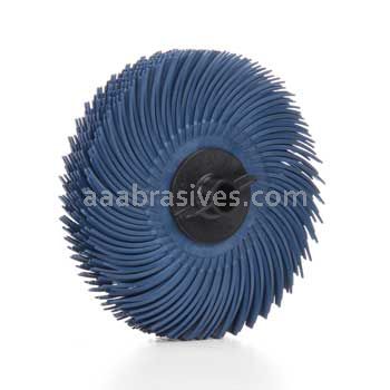 3M™ 7000028532 3 x 3/8 400 400 Grit Scotch-Brite™ Radial Bristle Disc