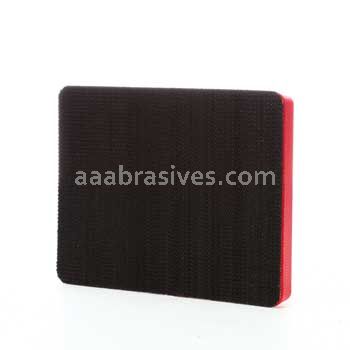 3M 7000045010 3 x 4 x 1/2 Hookit Red Foam Pad 20433